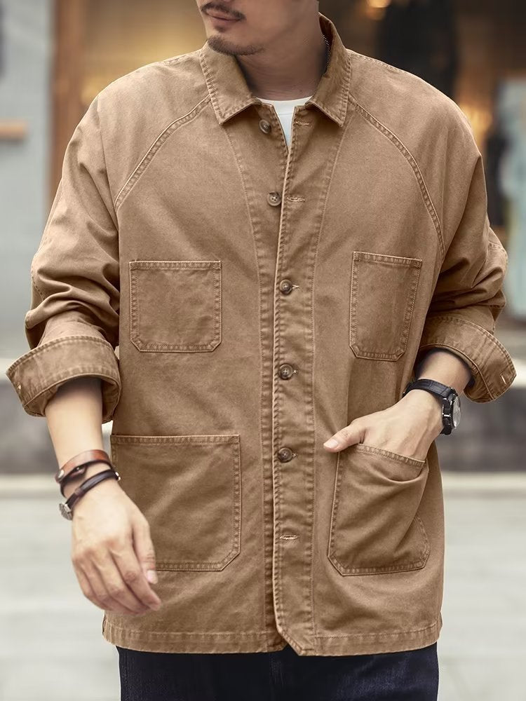Rodney – Veste en Jean Décontractée Polyvalente pour Homme