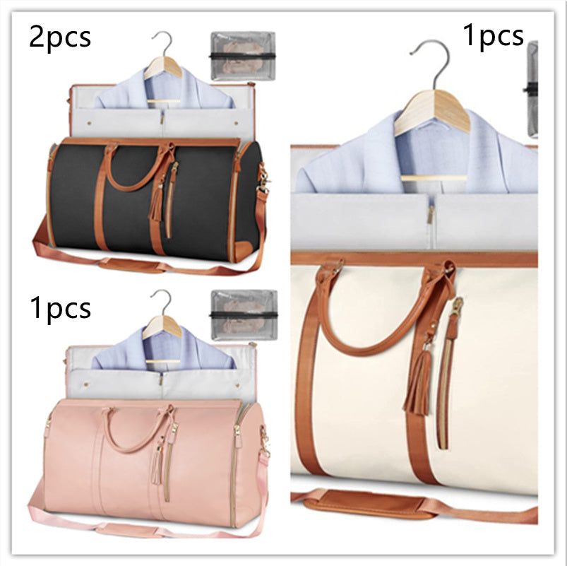 Emma – Grande Capacité Sac de Voyage Duffle pour Femmes, Sac à Costume Pliable, Imperméable
