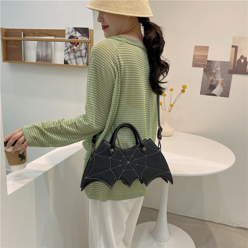 Amelia – Sac à bandoulière avec design toile d'araignée pour Halloween