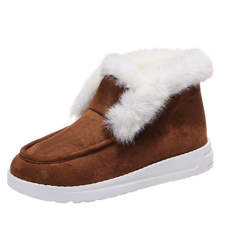 Marion – Bottes d'hiver chaudes avec doublure en peluche pour femmes