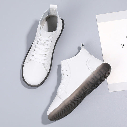 Emma – Bottines plates pour femmes en cuir vegan