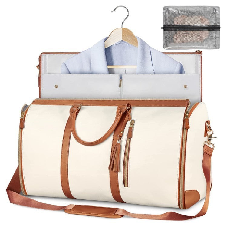 Emma – Grande Capacité Sac de Voyage Duffle pour Femmes, Sac à Costume Pliable, Imperméable