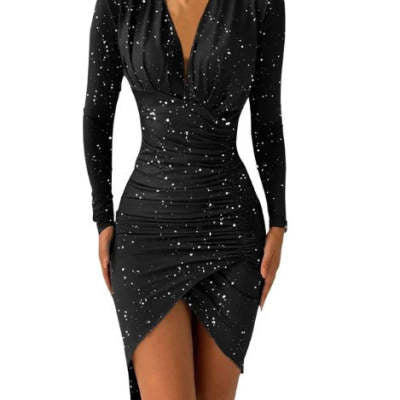 Charlotte – Robe Slim Imprimée pour Femmes
