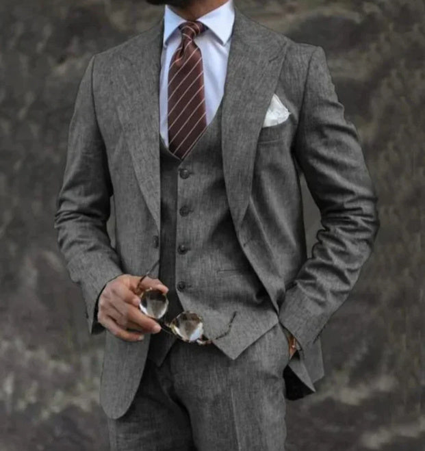 Darren – Costume d'affaires rose pour homme
