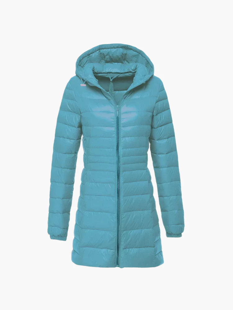 Mary – Manteau d'hiver long et matelassé pour femme
