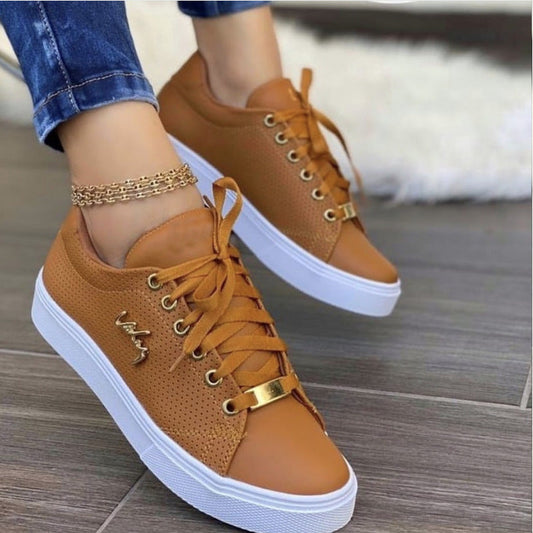 Angela – Chaussures à Lacets Respirantes pour Femmes