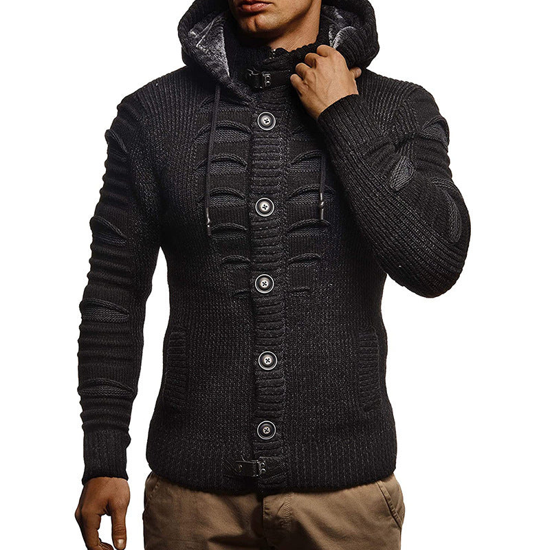 Richard – Veste à Capuche en Tricot pour Hommes