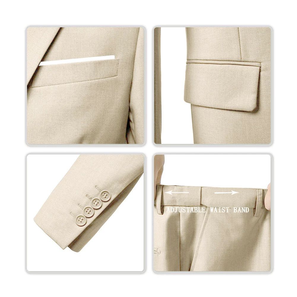Stan – Costume Classique Homme Slim Fit 3 Pièces