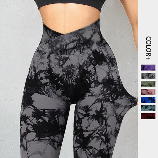 Wendy – Leggings batik sans couture pour femmes