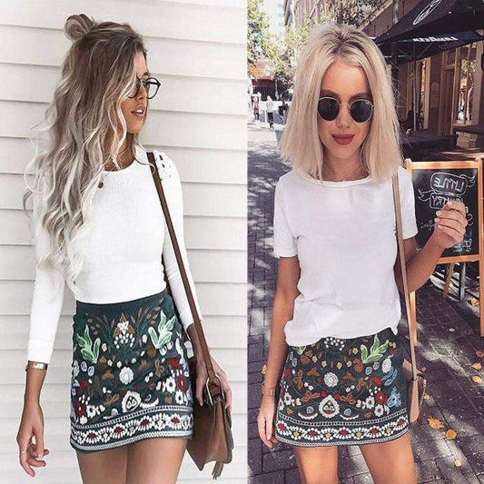 Shannon – Jupe Imprimée Style Tutu pour Femme