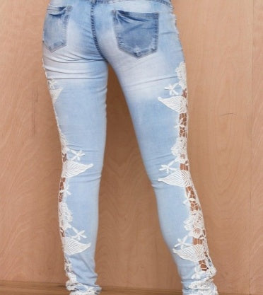 Diana – Jeans en Denim Bleu Foncé