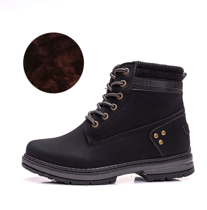 Imogen – Bottes Martin avec Plus-Velours pour Femmes