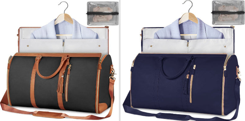 Emma – Grande Capacité Sac de Voyage Duffle pour Femmes, Sac à Costume Pliable, Imperméable