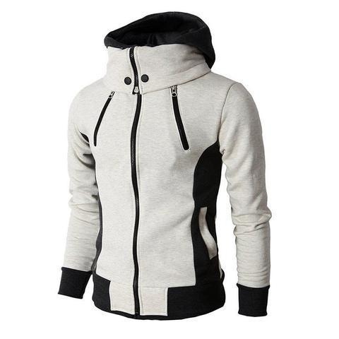 Ian – Veste Sportive pour Hommes à Capuche et Fermeture Éclair