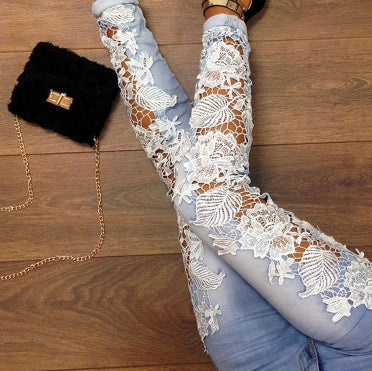 Diana – Jeans en Denim Bleu Foncé