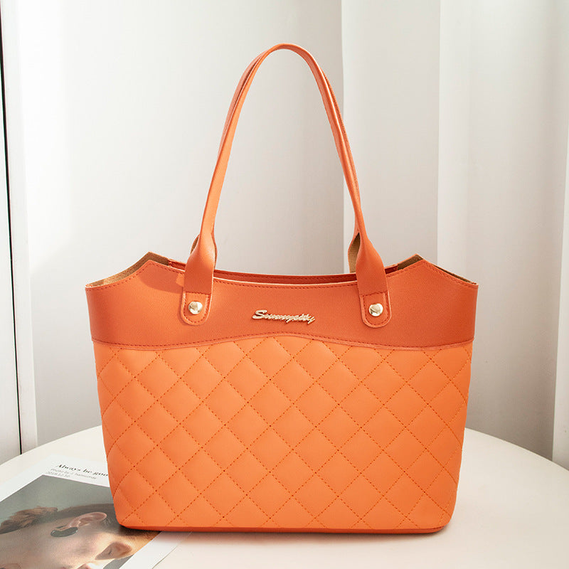 Helen – Sac à main rhombus pour femmes avec motif à carreaux élégant