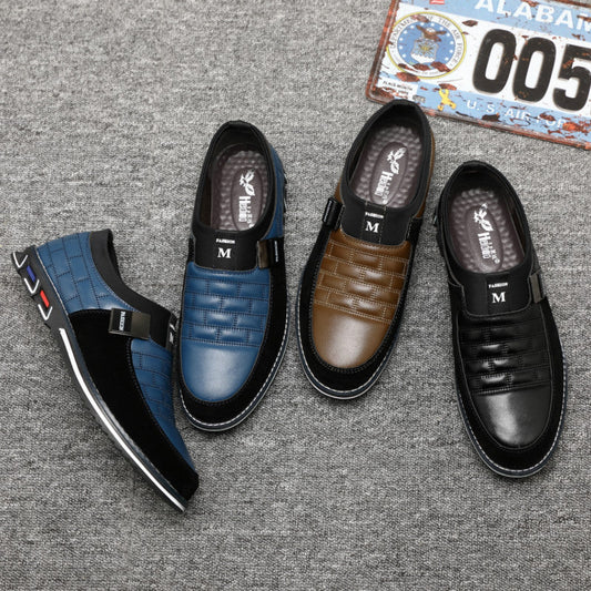 Benjamin – Chaussures Business-Casual Coréennes en Cuir Végan