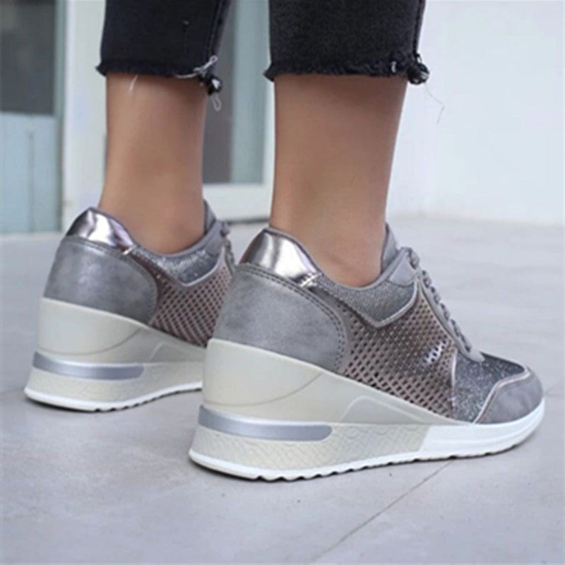Barbara – Bottes à semelle plateforme en cuir vegan pour femmes