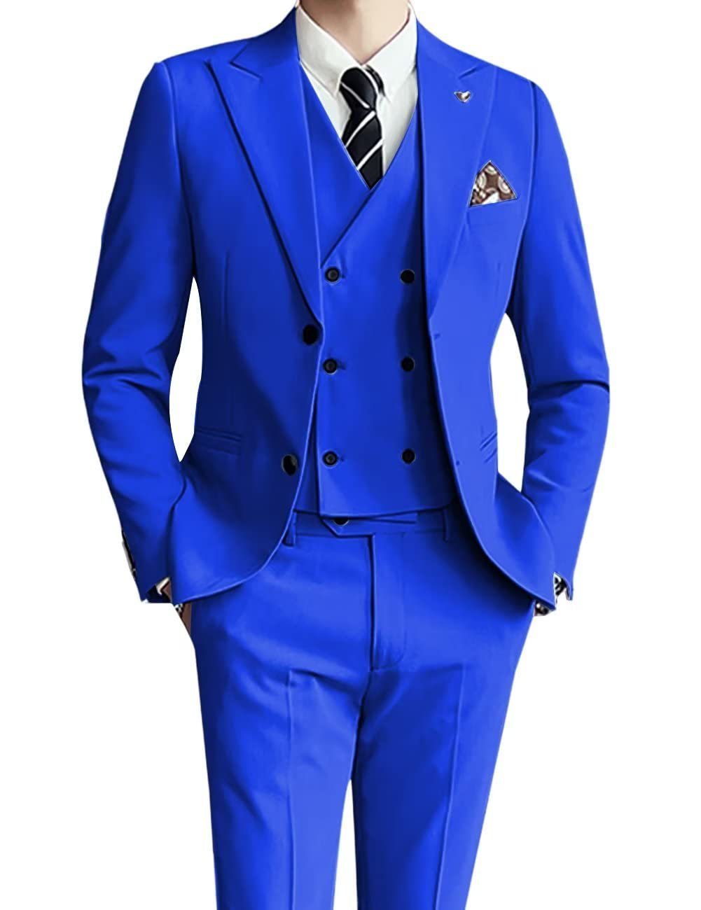 Callum – Costume trois pièces pour homme en coupe slim