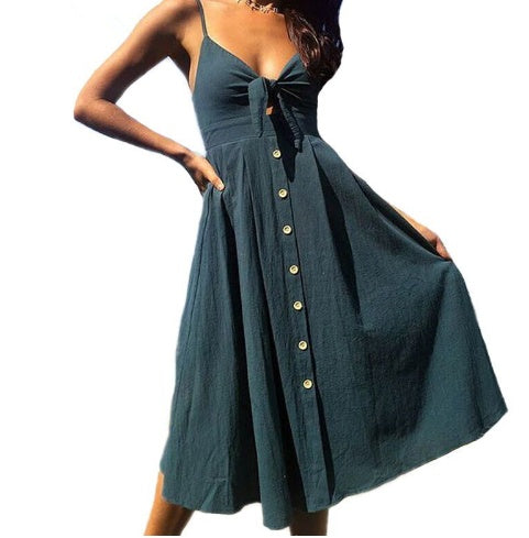 Betty – Robe de soirée sans manches et dos nu pour femmes