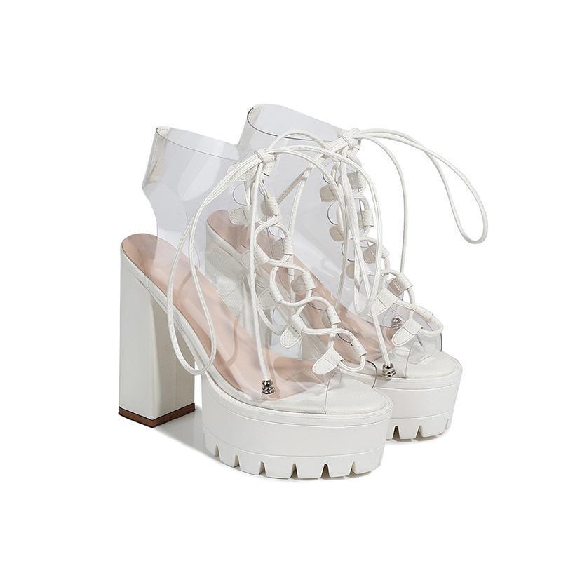 Miranda – Élégantes Sandales de Mariage pour Femmes à Talons Hauts