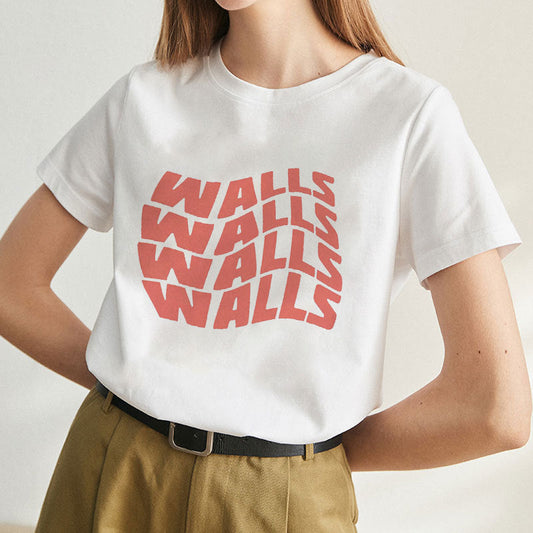 Julie – T-shirt Femme à Col Rond