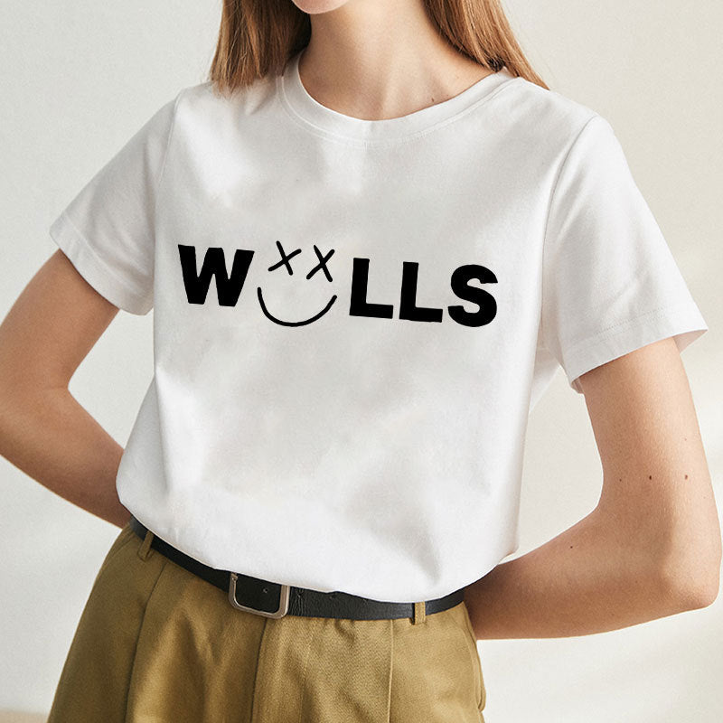 Julie – T-shirt Femme à Col Rond
