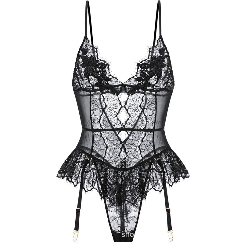 Leah – Dessous en Dentelle à Broderie Hydrosoluble