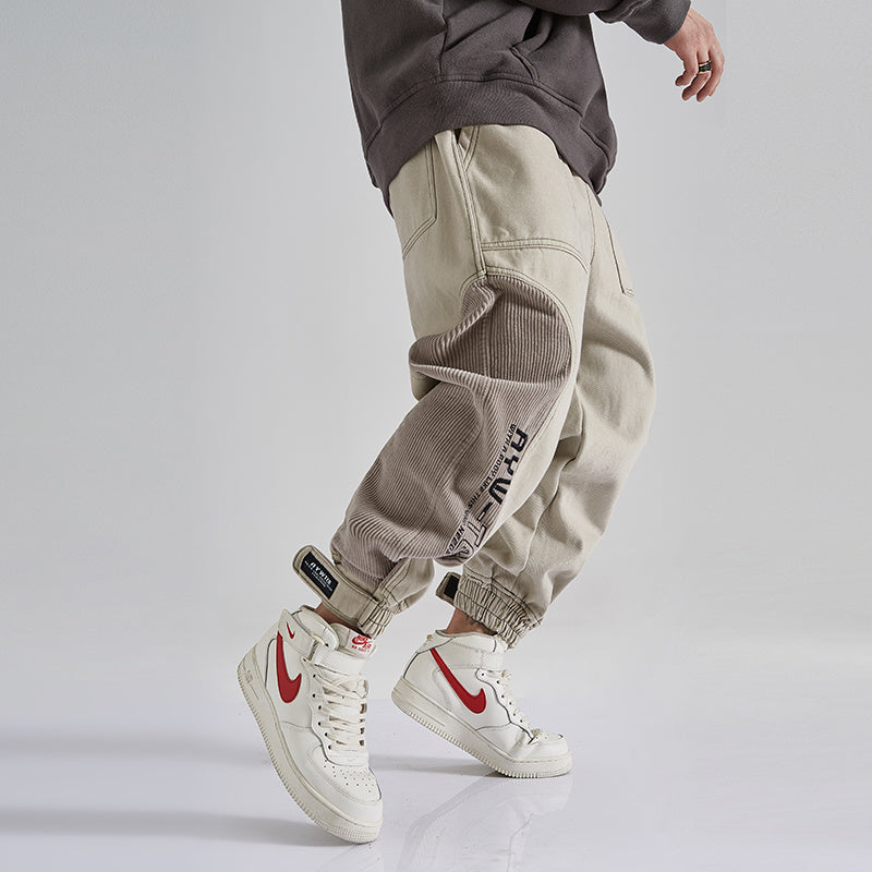 Thomas – Jeans Homme Confortables Coupe Ample avec Design à Bloc de Couleurs