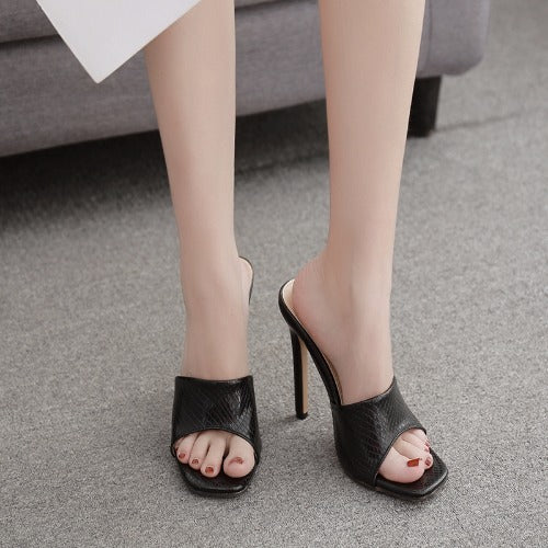 Phoebe – Sandales et Mules de Mode en Grande Taille