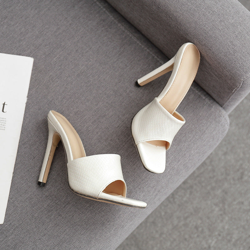 Phoebe – Sandales et Mules de Mode en Grande Taille