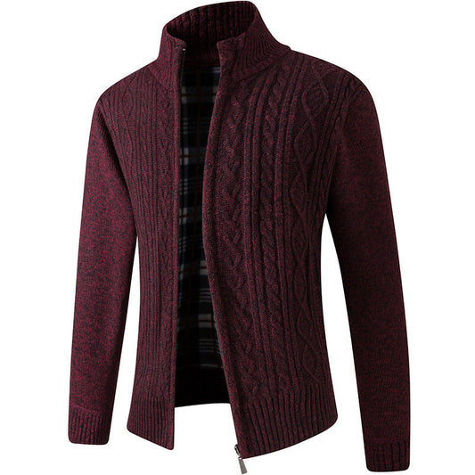 Jeremy – Veste Épaisse en Velours Vegan Premium pour Homme