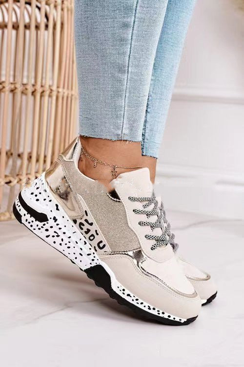 Samantha – Baskets à plateforme avec lacets pour femmes