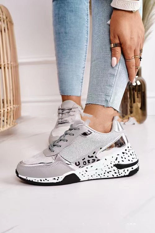 Samantha – Baskets à plateforme avec lacets pour femmes