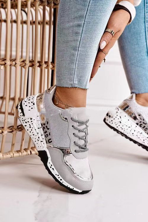 Samantha – Baskets à plateforme avec lacets pour femmes