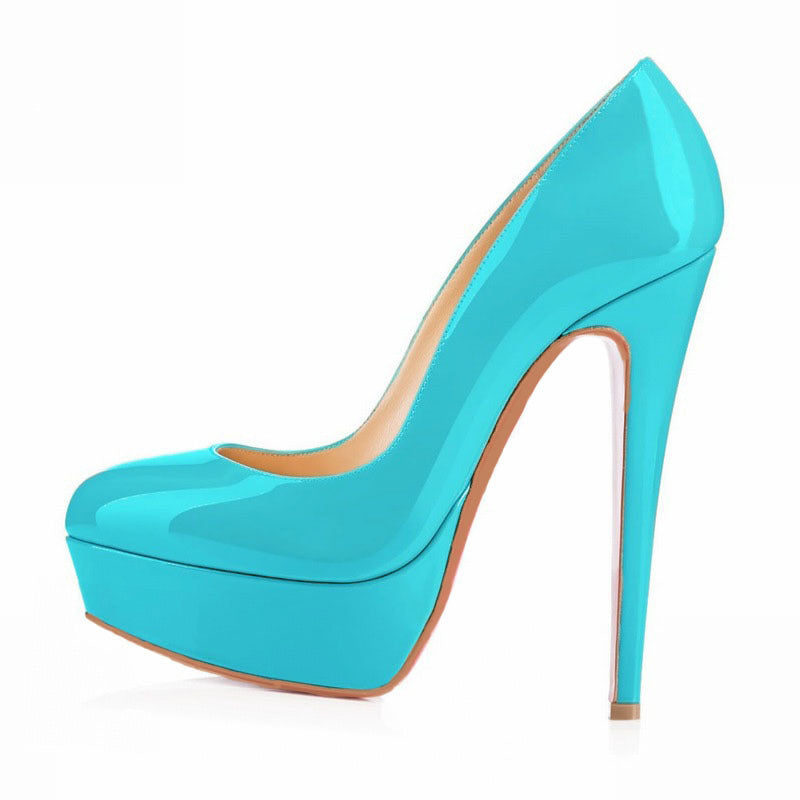 Barbara – Chaussures hautes chic pour femme avec bout rond