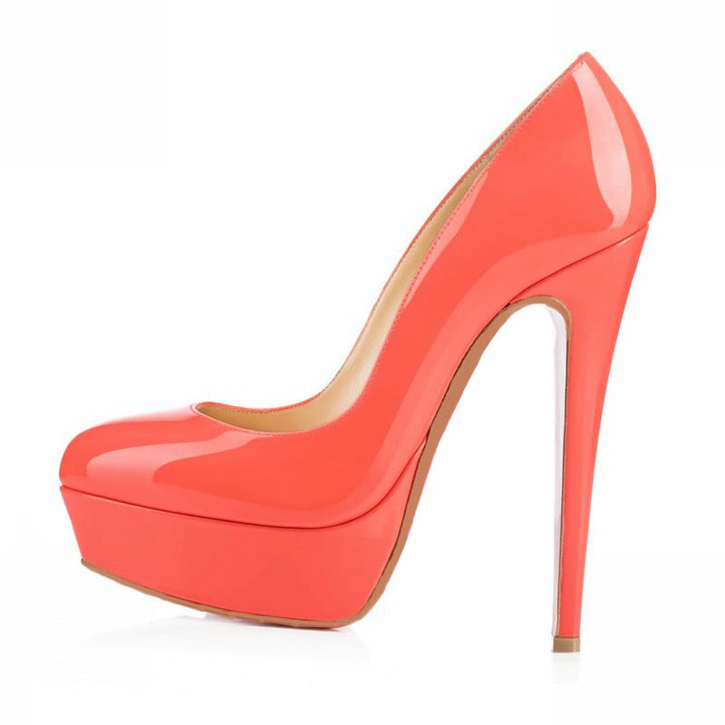 Barbara – Chaussures hautes chic pour femme avec bout rond
