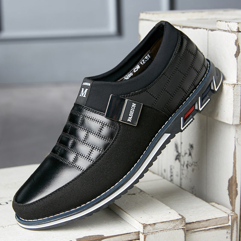 Chris – Grandes Baskets Décontractées en Cuir Vegan pour Hommes