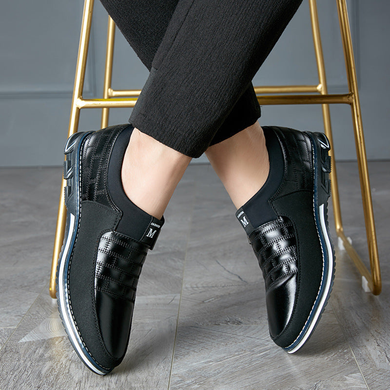 Chris – Grandes Baskets Décontractées en Cuir Vegan pour Hommes