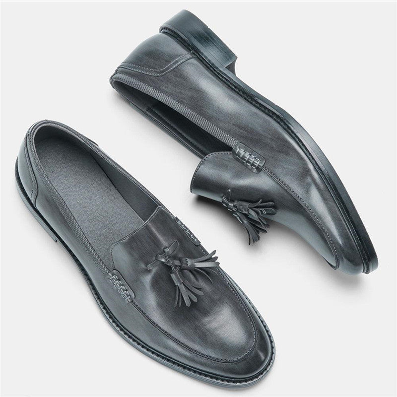 Brendan – Mocassins d'affaires pour hommes en cuir vegan premium