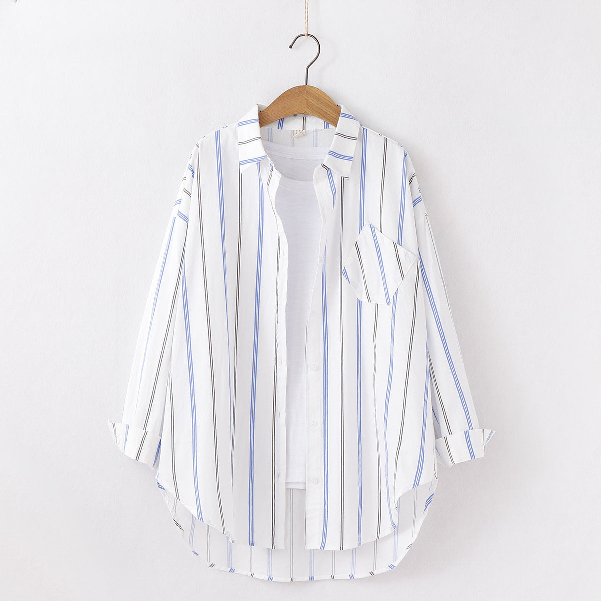 Claire – Cardigan classique à rayures pour étudiantes