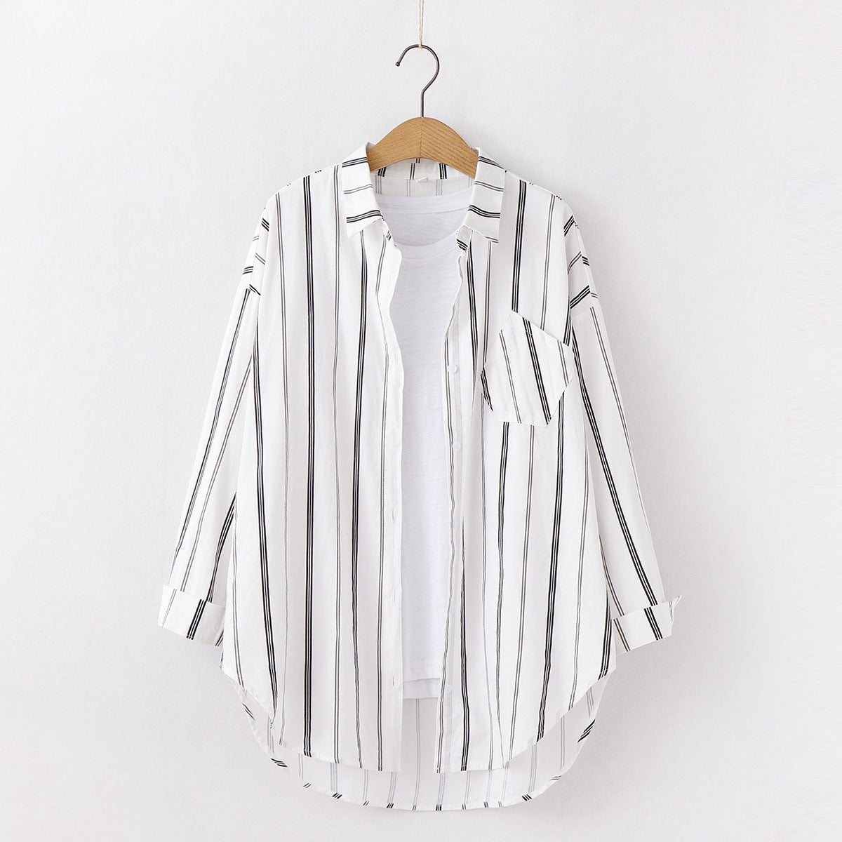 Claire – Cardigan classique à rayures pour étudiantes