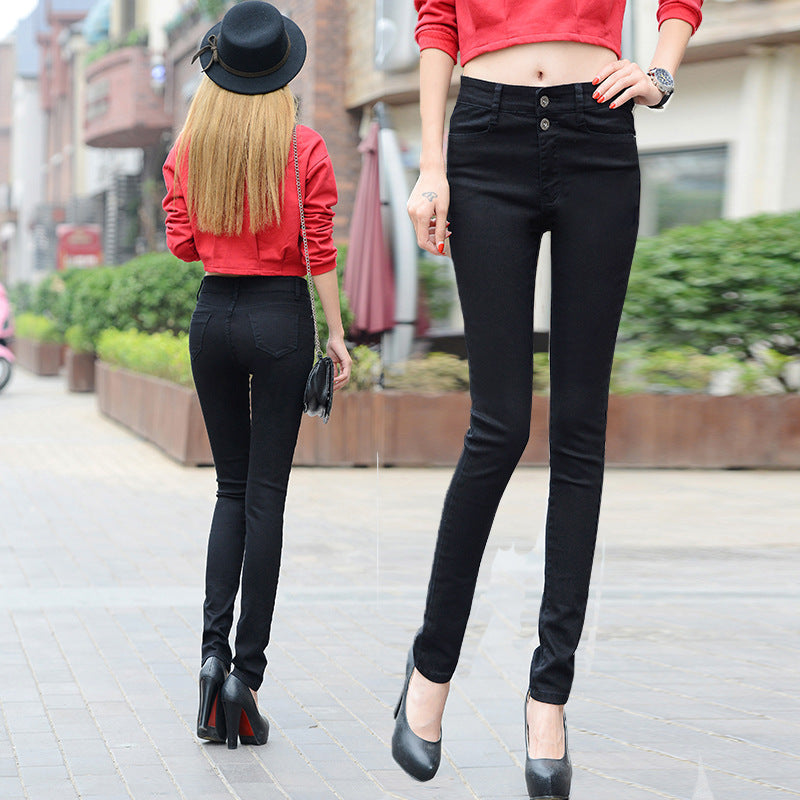 Carly – Jean Femme Slim Fit en Denim Blanc