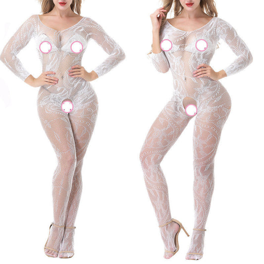 Julie – Body en Résille Sexy pour Femme