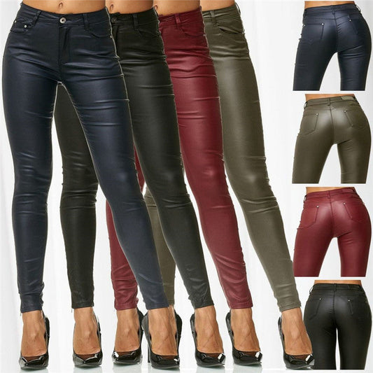 Natalie – Pantalon en cuir vegan pour femme