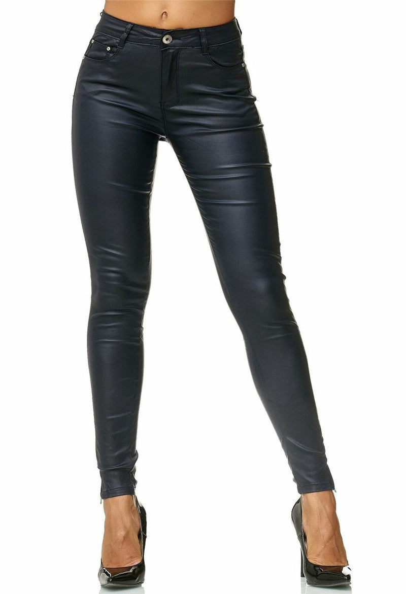 Natalie – Pantalon en cuir vegan pour femme