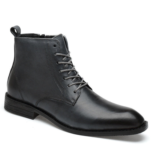 Bradley – Bottes Martin Haut de Gamme pour Hommes en Cuir Vegan Premium