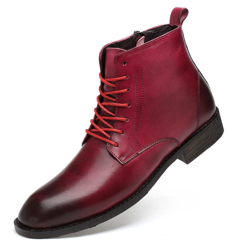 Bradley – Bottes Martin Haut de Gamme pour Hommes en Cuir Vegan Premium
