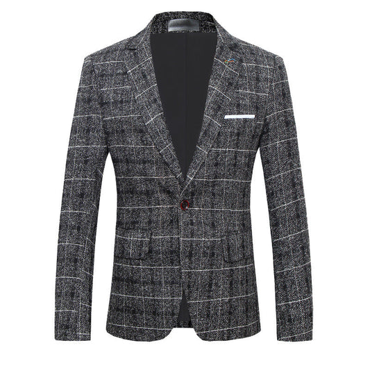 Howard – Costume Homme Ajusté à Motif Classique à Carreaux