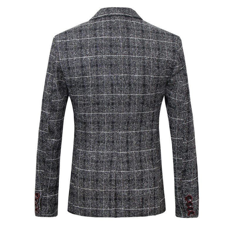 Howard – Costume Homme Ajusté à Motif Classique à Carreaux
